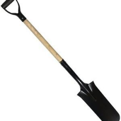HHL SHOVEL 1.0KG HEAD WOODEN LONG HANDLE NARROW MOUTH  S5O3L,