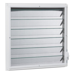 LOUVRE GLASS CLEAR 915 x 152mm [3 ft]