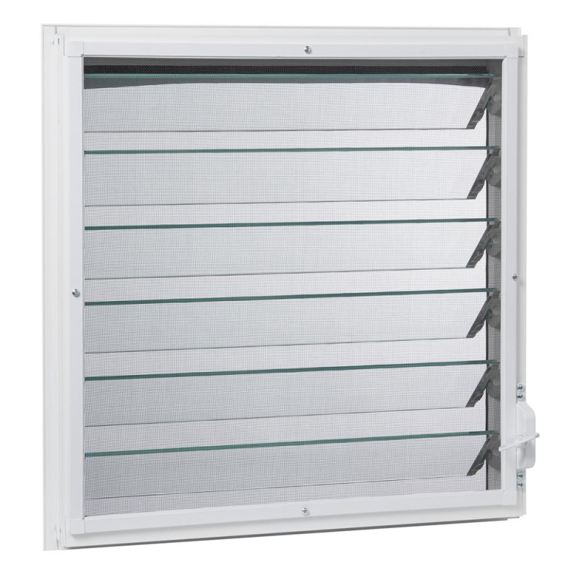LOUVRE GLASS CLEAR 915 x 152mm [3 ft]