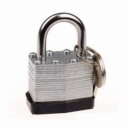 iBUILD PADLOCK 40mm STEEL LAMINATED