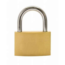iBUILD PADLOCK 50mm   BRASS
