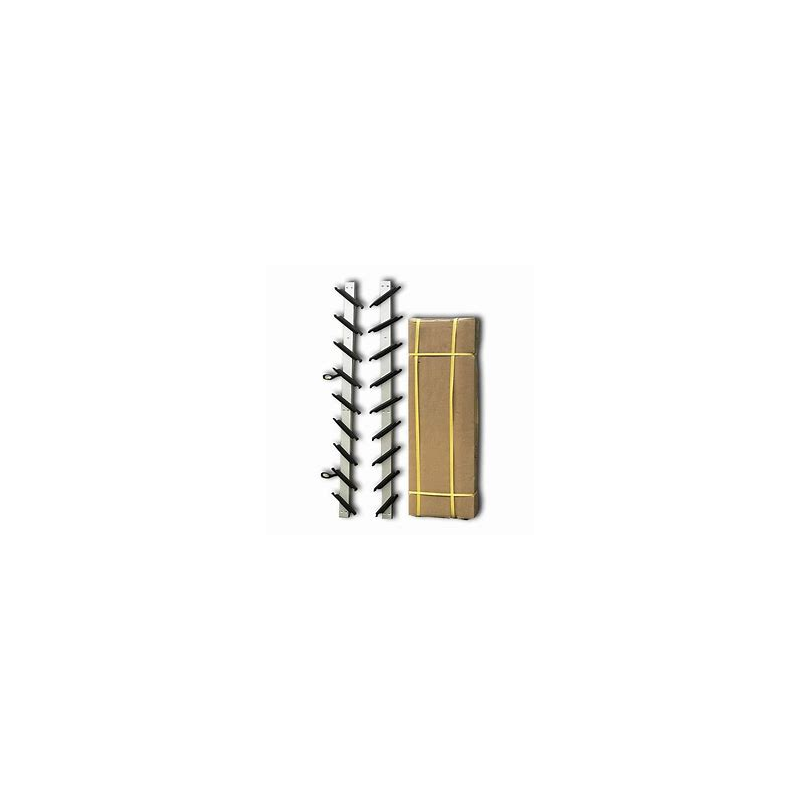 TIGER LOUVRE FRAME 9 BLADE GALVANISED DOUBLE CLIP