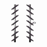 TIGER LOUVRE FRAME 7 BLADE GALVANISED DOUBLE CLIP