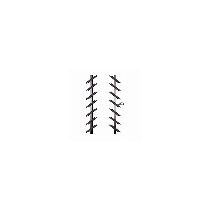 TIGER LOUVRE FRAME 7 BLADE GALVANISED DOUBLE CLIP